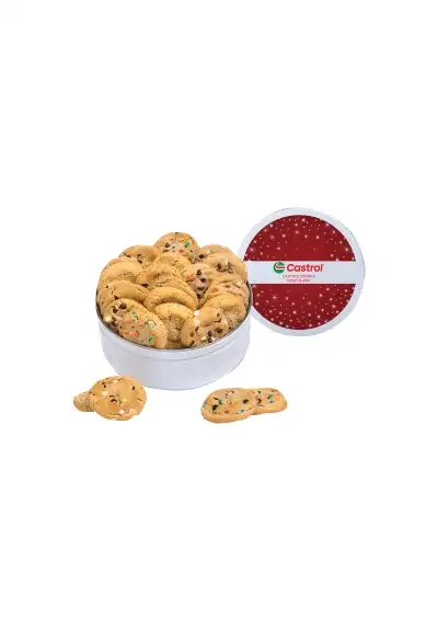 Castrol® Gourmet Holiday Assortment Cookie Tin