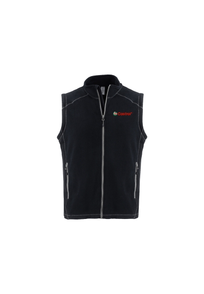 Castrol&reg; Recycled Fleece Mens Full Zip Vest