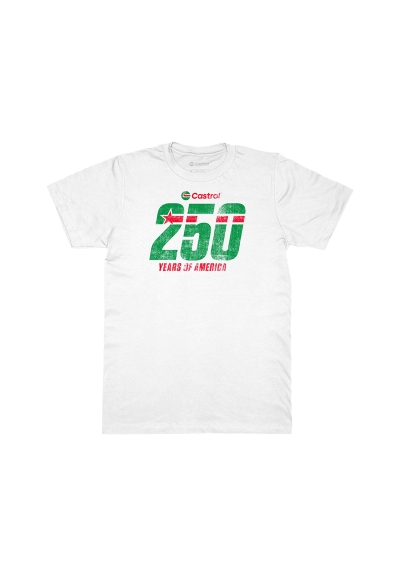 Patriotic Tee Pre-sell White