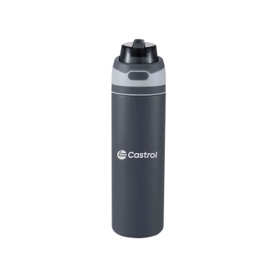 28oz Recycled Stainless Flip Straw Bottle