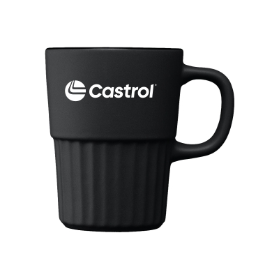 Ceramic Matte Finish Fluted Mug