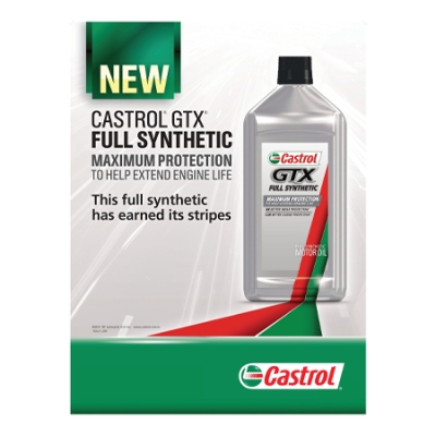 GTX FULL SYNTHETIC Window Cling 2022