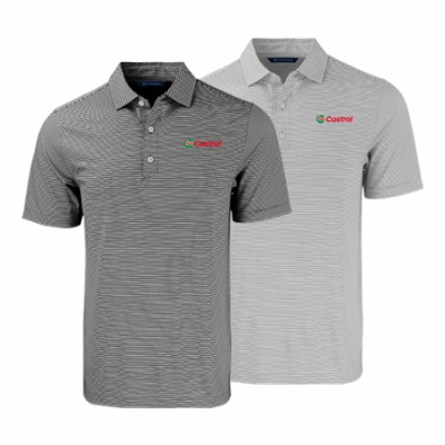 Men's Forge Eco Double Stripe Stretch Recycled Polo