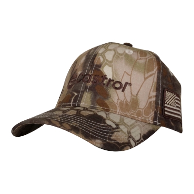 Camo Cap with American Flag