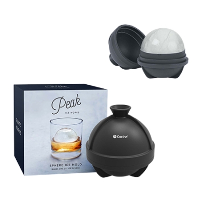 Peak Single Sphere Ice Mold
