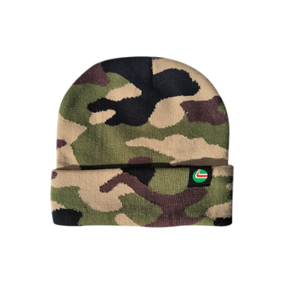 Camo Cuffed Beanie