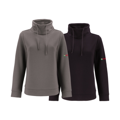 Castrol® Haven Recycled Womens High Collar Pullover Sweatshirt