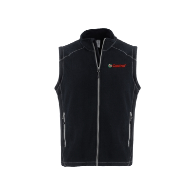 Castrol® Recycled Fleece Mens Full Zip Vest