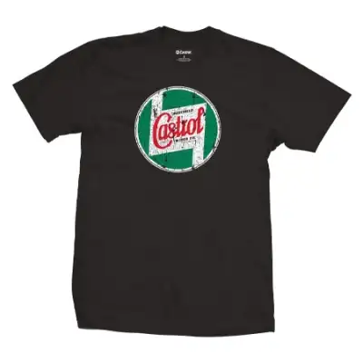 Castrol Motor Oil T-Shirt Heavy Metal