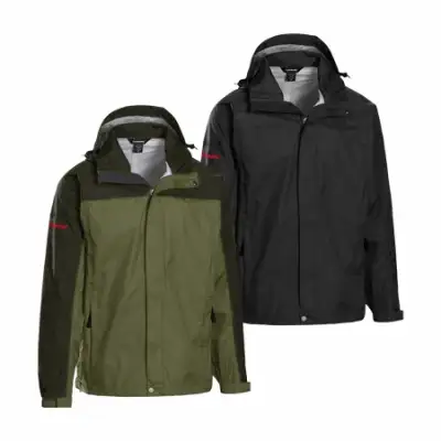 Castrol® Men's Packable Seam-Sealed Rain Jacket