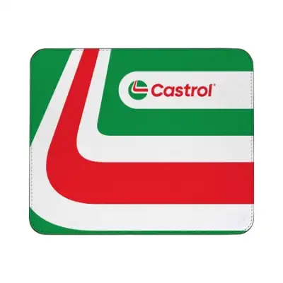 Castrol® Vegan Leather Mouse Pad