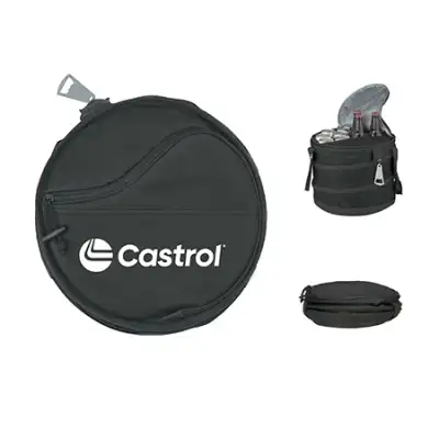 Castrol® Collapsible Party Cooler with Bottle Open