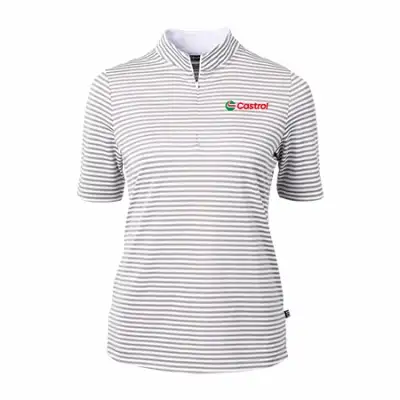Castrol® Women's Virtue Eco Pique Stripe Recycled Top