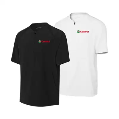 Castrol® Sport-Tekо Men's Repeat 1/2 Zip Short Sleeve Jacket