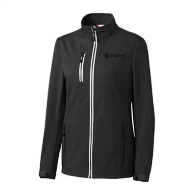 Castrol® Women's Telemark Eco Stretch Softshell Full Zip Jacket