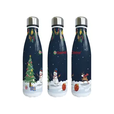 Castrol® 17 oz. Holiday Water Bottle