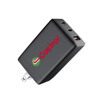 Castrol® 65W Laptop and Phone Wall Charger