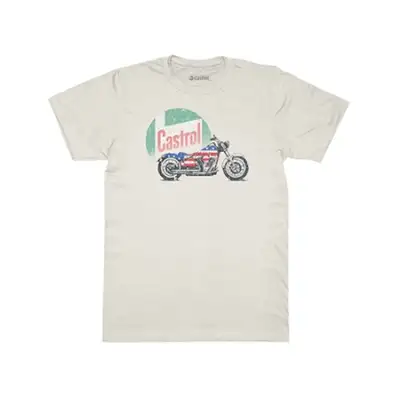 Castrol® Unisex Motorcycle 'MERICA Crew Neck T-Shirt