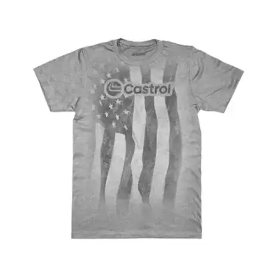 Castrol® Unisex Stars & Stripes Crew Neck T-Shirt