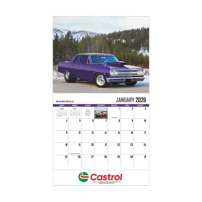 Castrol® 2026 Holiday Calendar w/Personalization