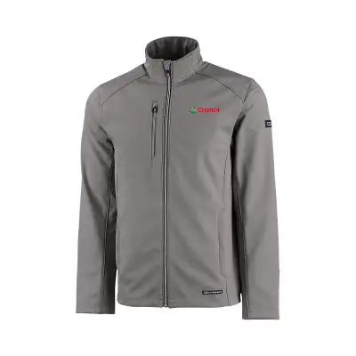 Castrol® Men's Eco Softshell Recycled Full Zip Jacket