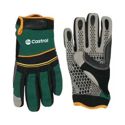 Castrol® Synthetic Leather Palm Mechanic Glove
