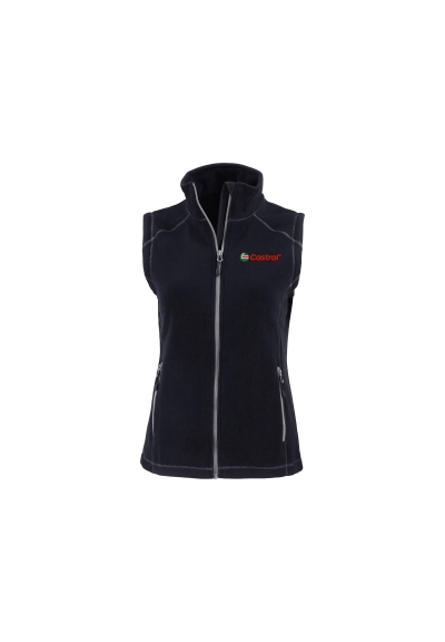 Recycled Fleece Women's Full Zip Vest