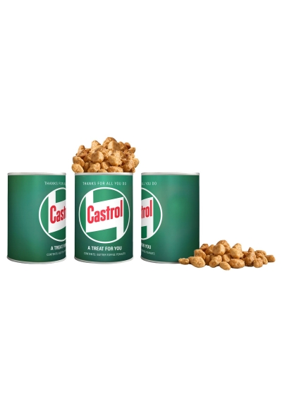4" Canister with Butter Toffee Peanuts